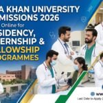 Aga Khan University Admissions 2026