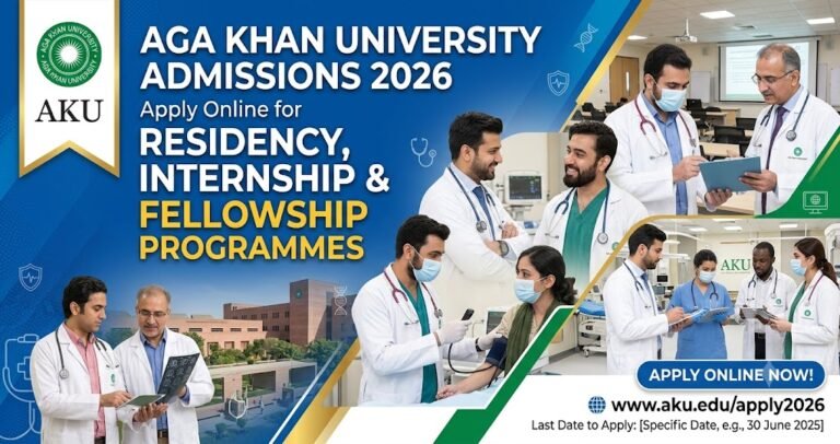 Aga Khan University Admissions 2026