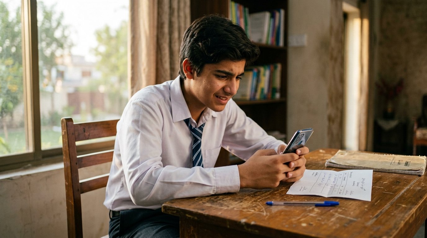 matric result 2026 date — student checking board result online by roll number