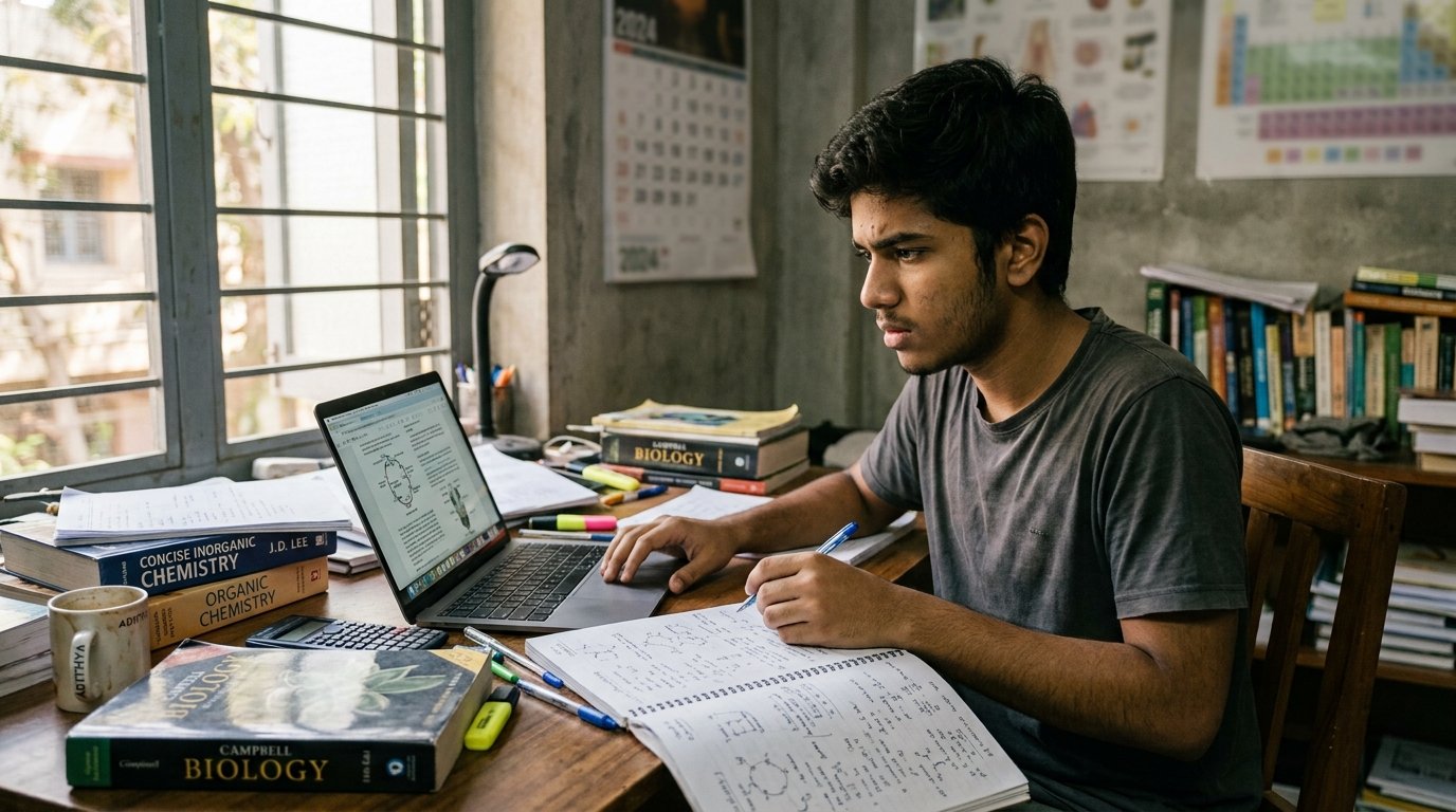 Student checking the MDCAT 2026 new date after the PMDC postponement to 20 September