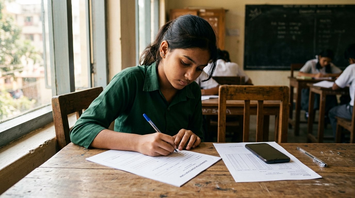 Student filling the matric supplementary 2026 admission form before the 19 August deadline