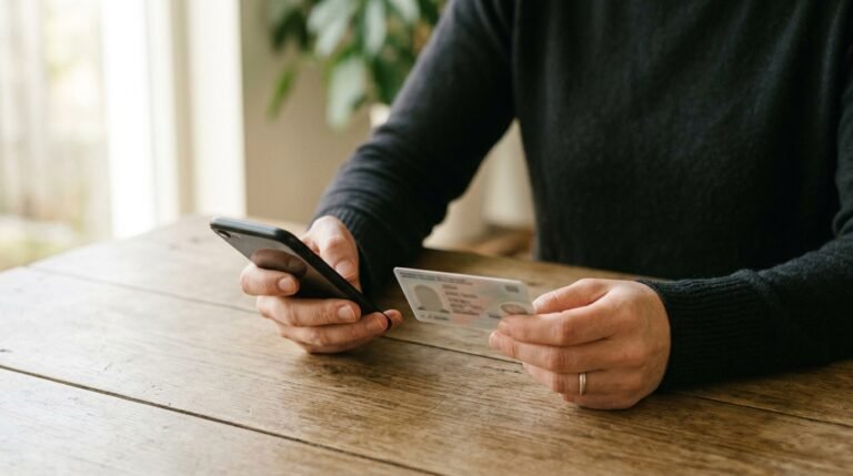 Checking BISP payment 2026 status by CNIC on a mobile phone