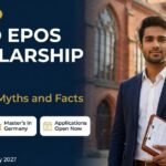 DAAD EPOS scholarship 2027 eligibility, myths and facts banner